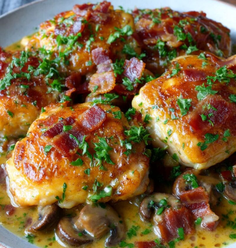 Mary Berry Creamy Chicken Casserole with White Wine Recipe