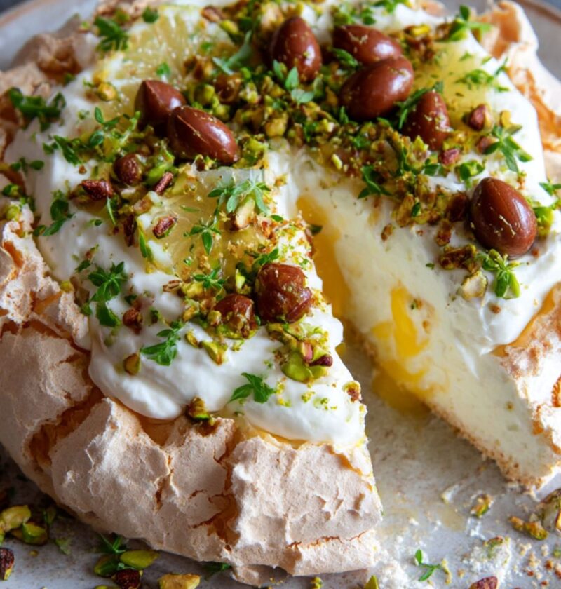 Mary Berry Easter Lemon Pavlova Recipe