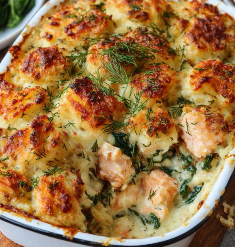 Mary Berry Fish Pie with Crushed Potatoes Recipe