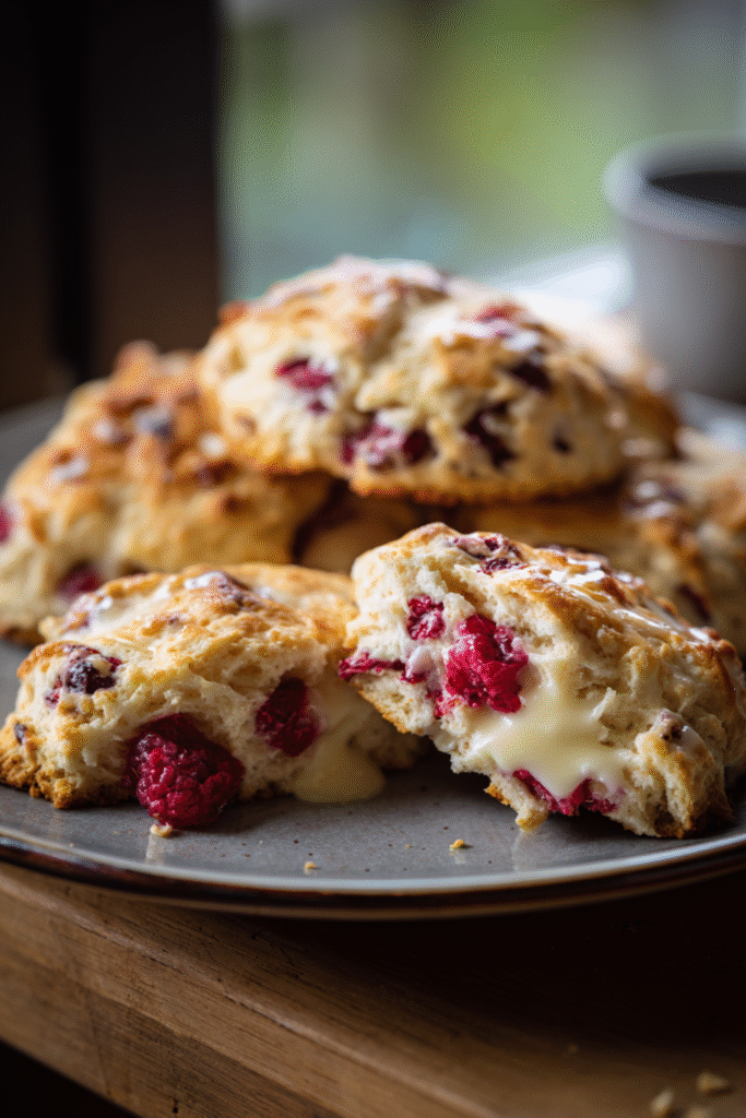 Mary Berry Raspberry and White Chocolate Scones Recipe