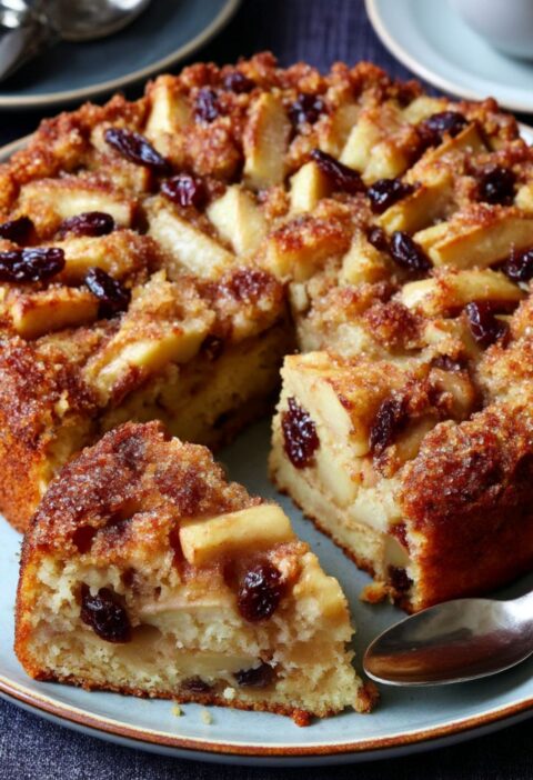 Mary Berry Apple and Sultana Cake Recipe