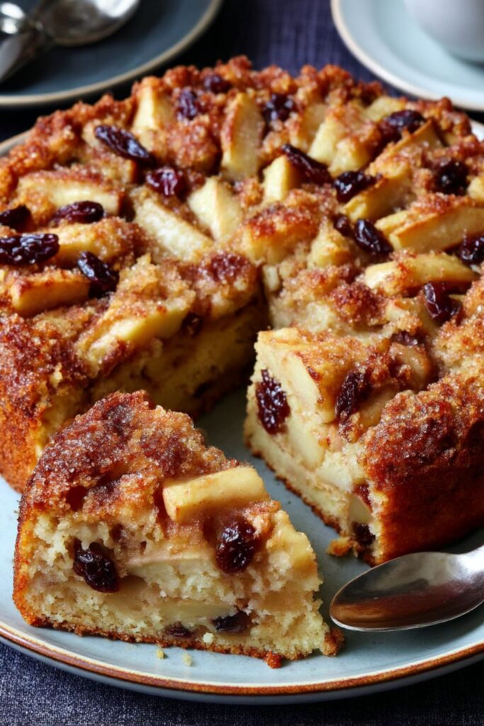 Mary Berry Apple and Sultana Cake Recipe