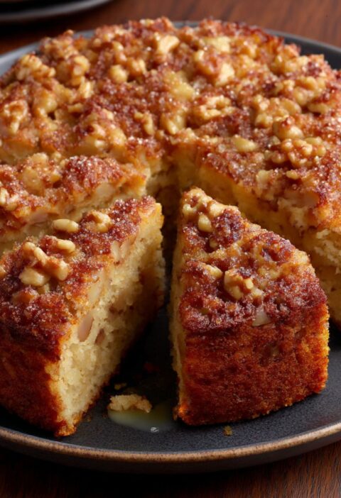 Mary Berry Apple and Walnut Cake Recipe