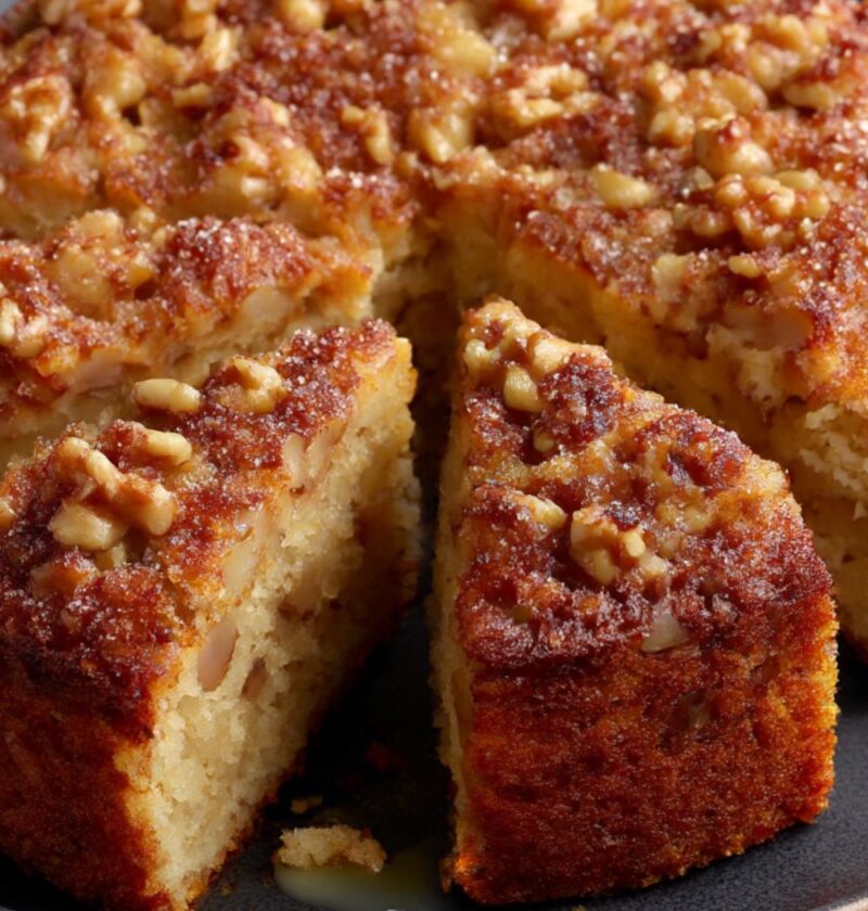 Mary Berry Apple and Walnut Cake Recipe