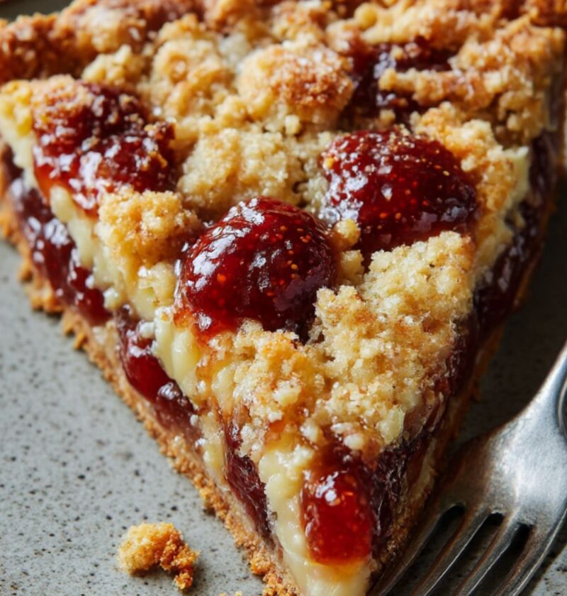 Mary Berry Bakewell Traybake Recipe