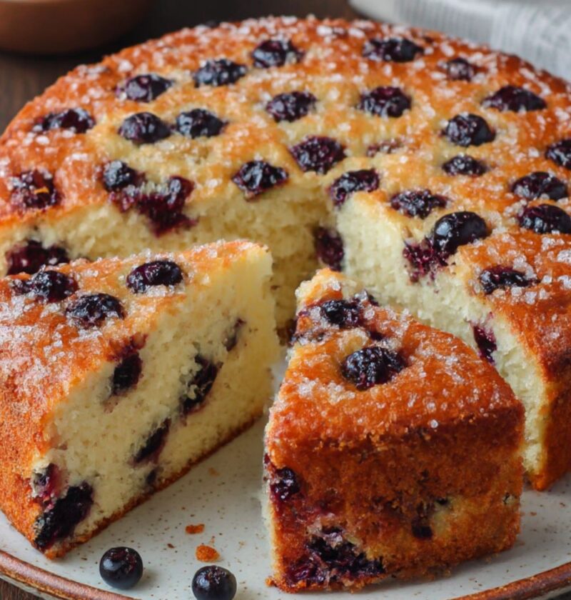 Mary Berry Blueberry Traybake Recipe