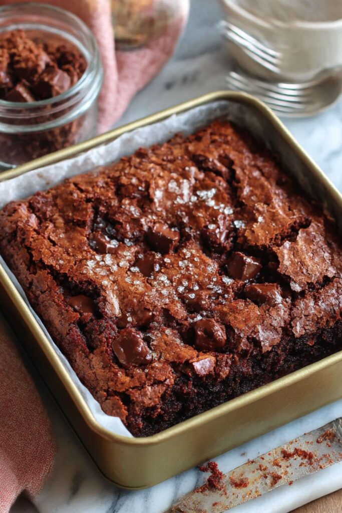 Mary Berry Chocolate Brownie Traybake Recipe