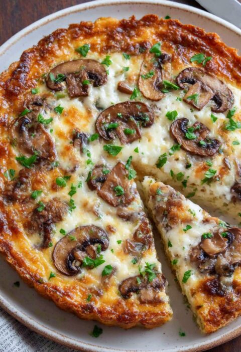 Mary Berry Mushroom Quiche Recipe