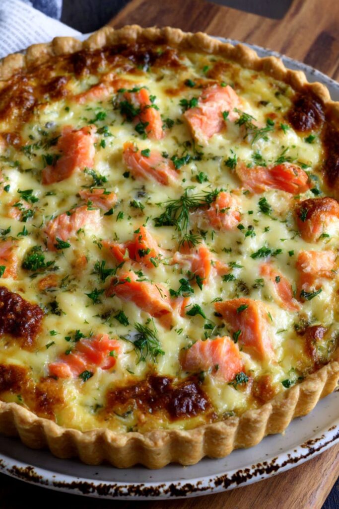 Mary Berry Smoked Salmon Quiche Recipe