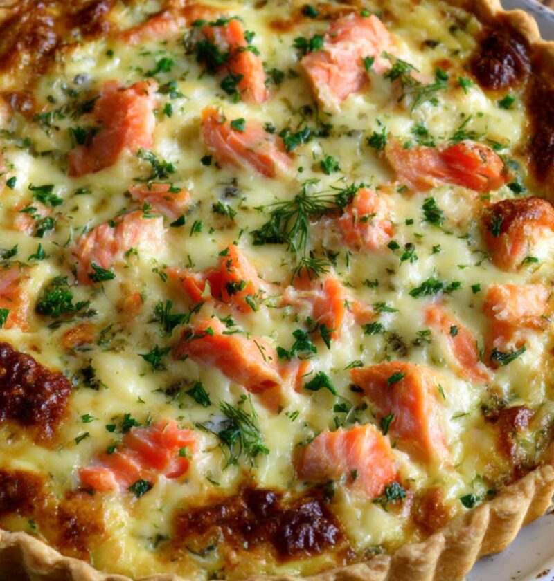 Mary Berry Smoked Salmon Quiche Recipe
