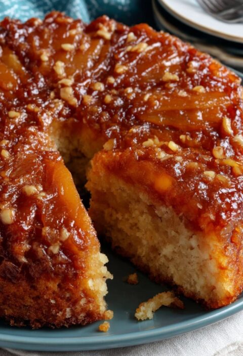 Mary Berry Upside-Down Apple Cake Recipe