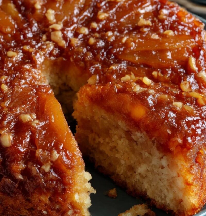 Mary Berry Upside-Down Apple Cake Recipe