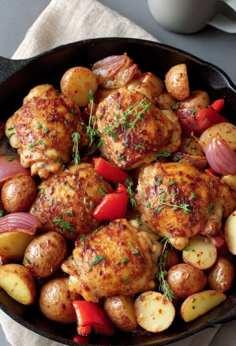 Mary Berry Paprika Chicken Thighs Recipe