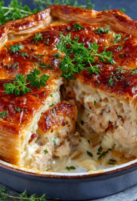 Mary Berry Chicken and Ham Pie Recipe