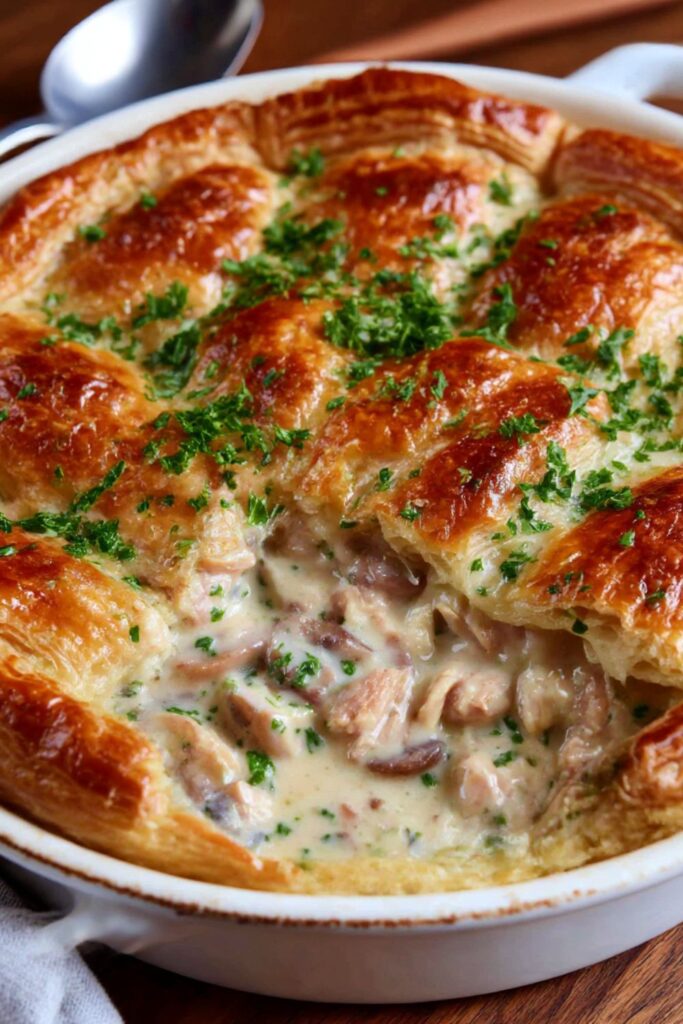 Mary Berry Chicken and Mushroom Pie Recipe