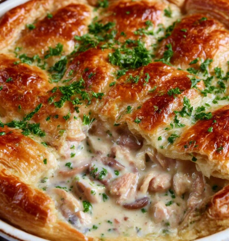 Mary Berry Chicken and Mushroom Pie Recipe