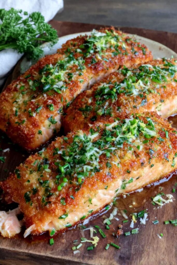 Mary Berry Herb Crusted Salmon Recipe