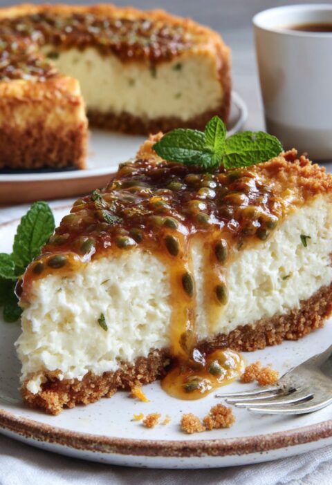 Mary Berry Passion Fruit & Orange Cheesecake Recipe