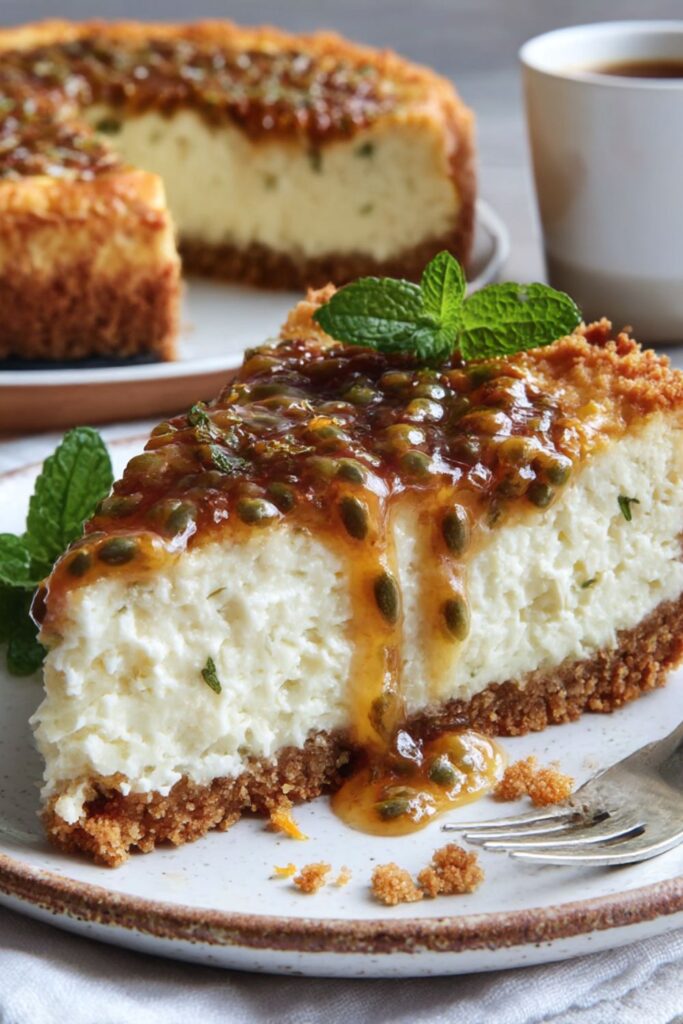 Mary Berry Passion Fruit & Orange Cheesecake Recipe