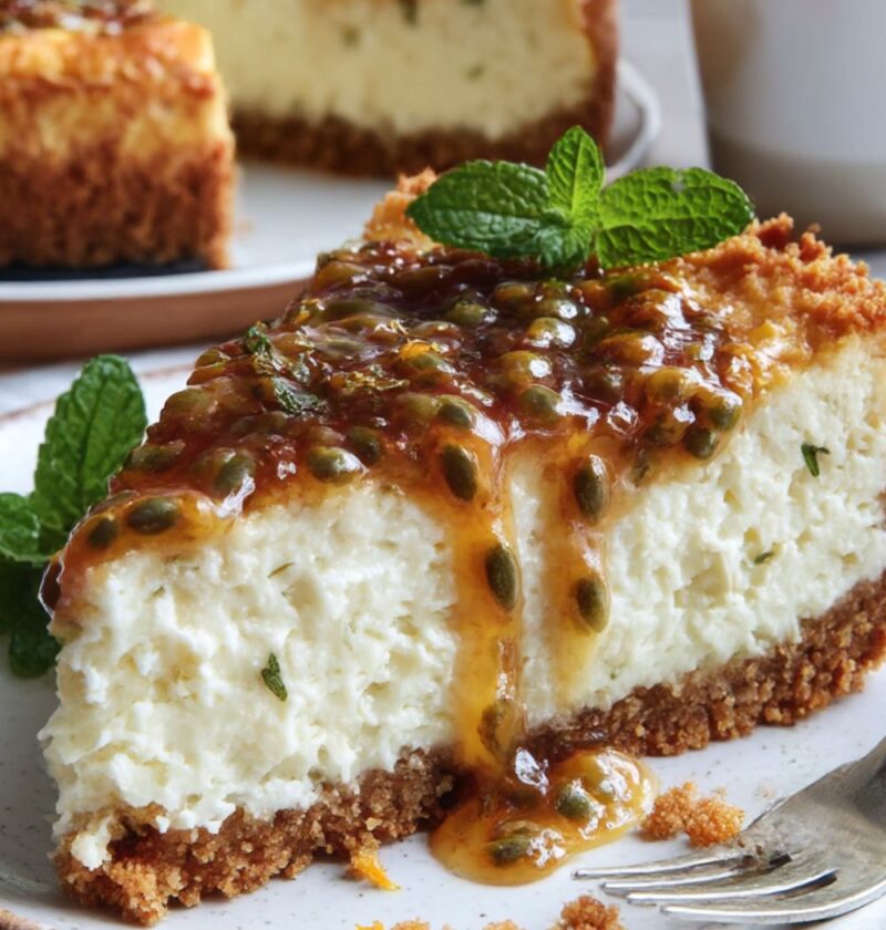 Mary Berry Passion Fruit & Orange Cheesecake Recipe