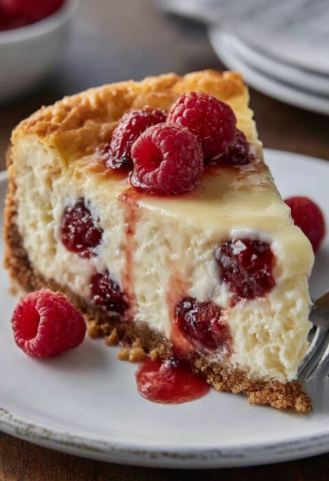 Mary Berry Raspberry and White Chocolate Cheesecake Recipe