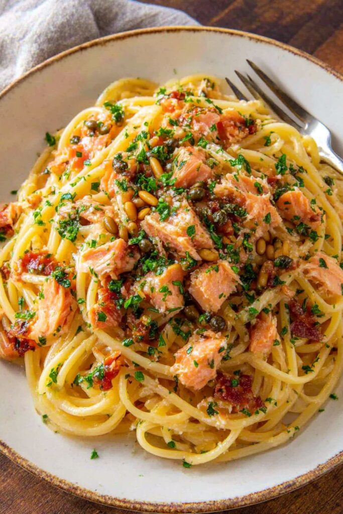 Mary Berry Salmon Linguine Recipe