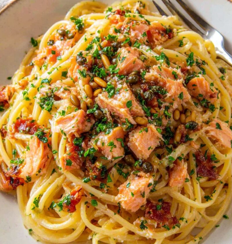 Mary Berry Salmon Linguine Recipe