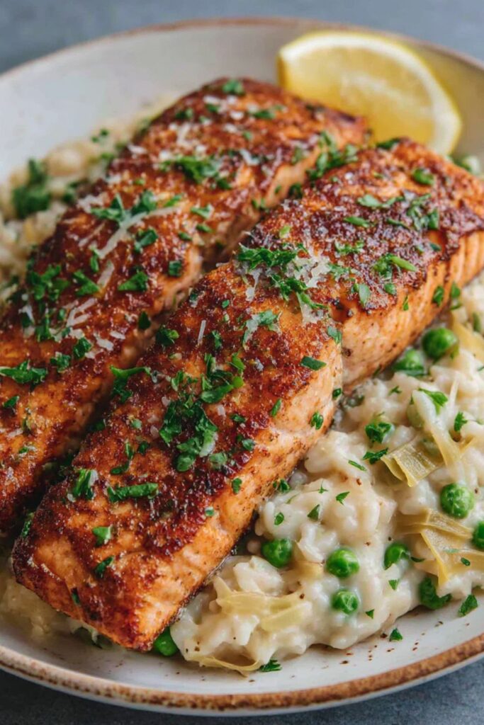 Mary Berry Salmon Risotto Recipe