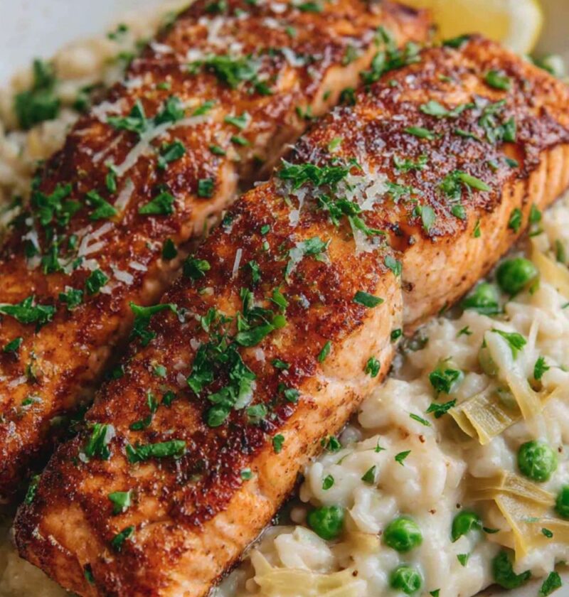 Mary Berry Salmon Risotto Recipe