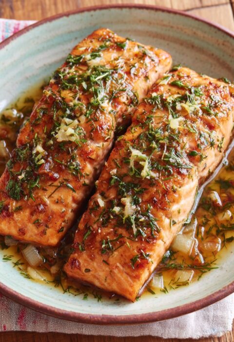 Mary Berry Salmon with Lemon Sauce Recipe