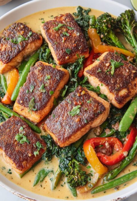 Mary Berry Thai Salmon Traybake Recipe