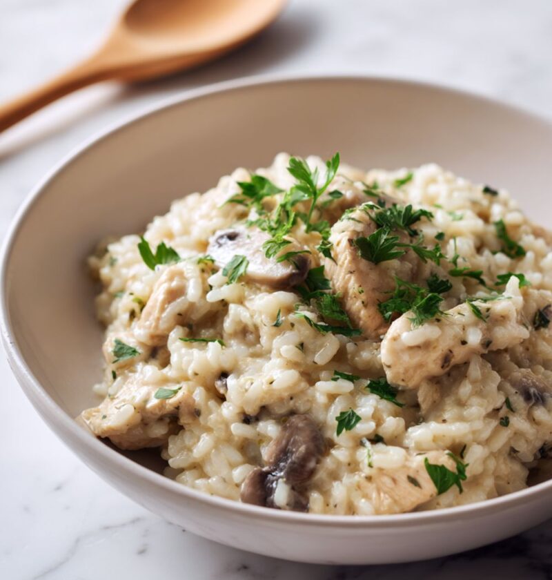 Mary Berry Chicken And Mushroom Risotto Recipe
