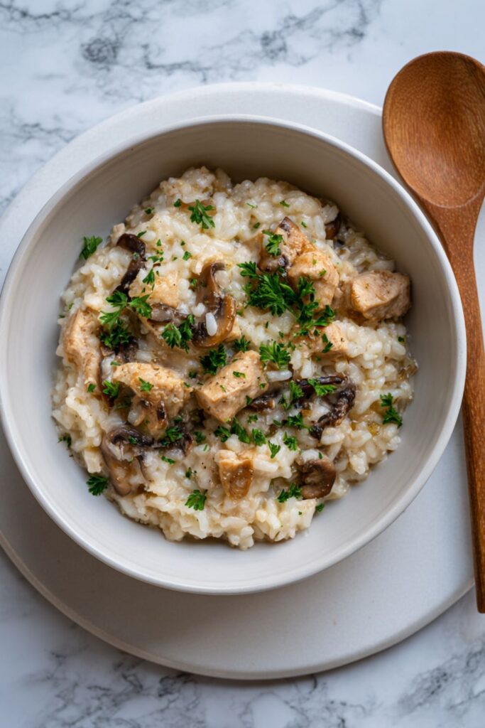 Mary Berry Chicken And Mushroom Risotto Recipe