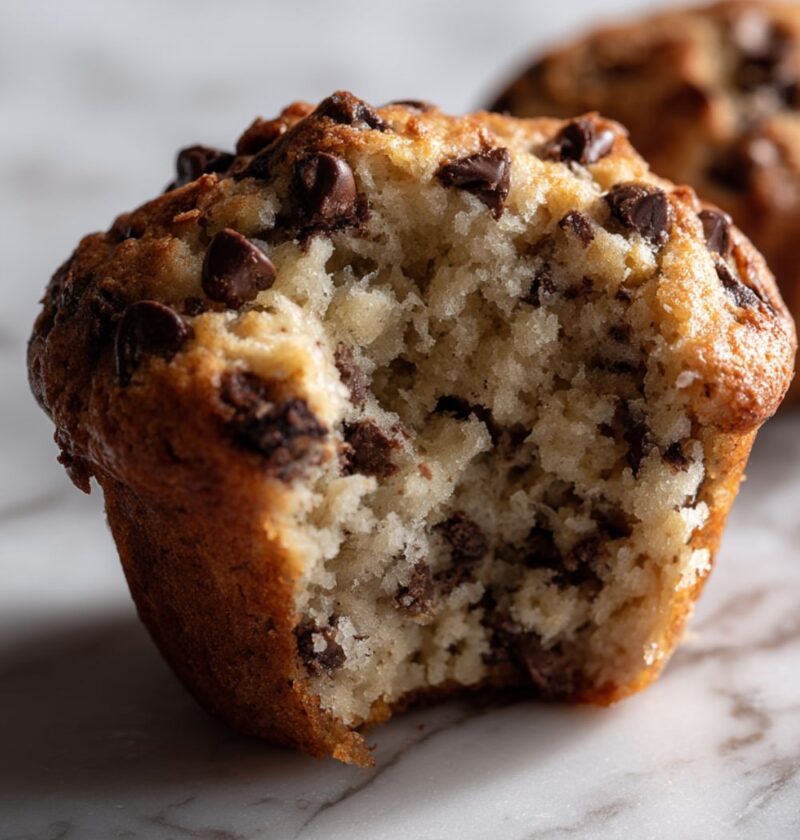 Mary Berry Banana Chocolate Chip Muffins Recipe