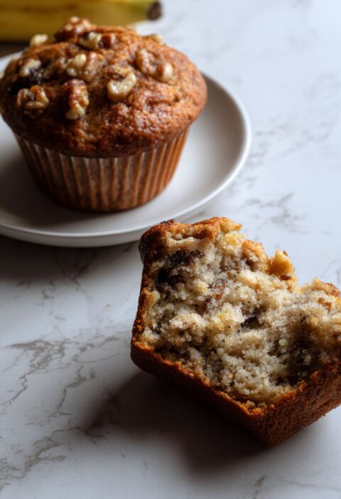 Mary Berry Banana and Walnut Muffins Recipe