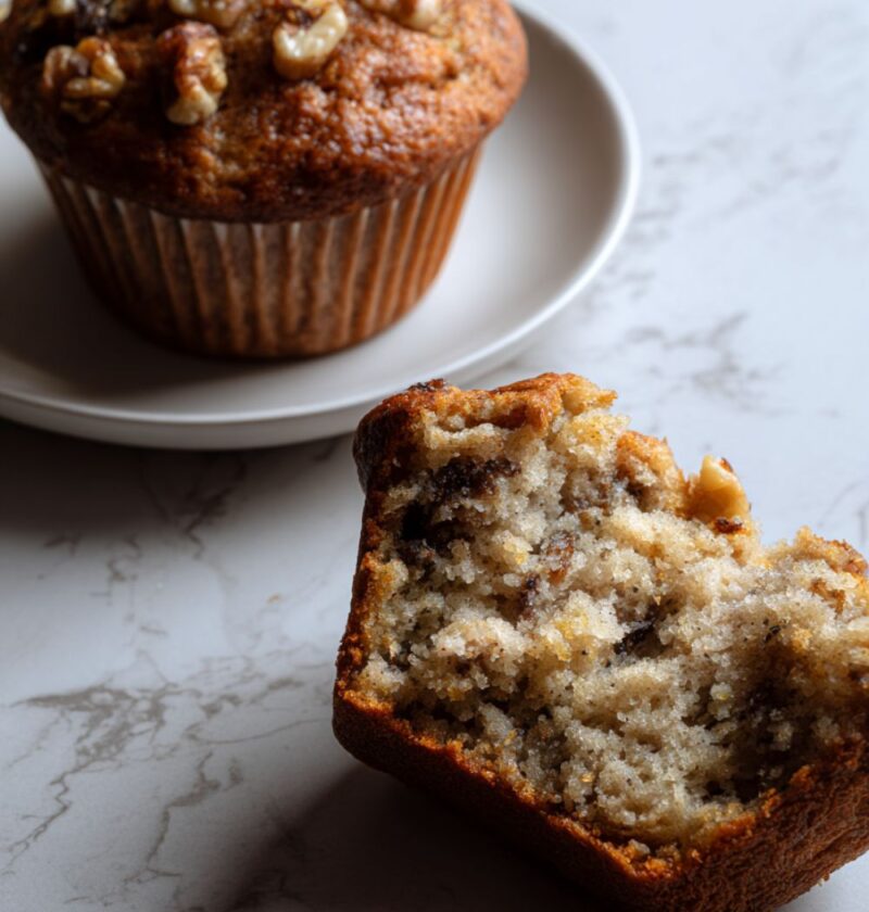 Mary Berry Banana and Walnut Muffins Recipe