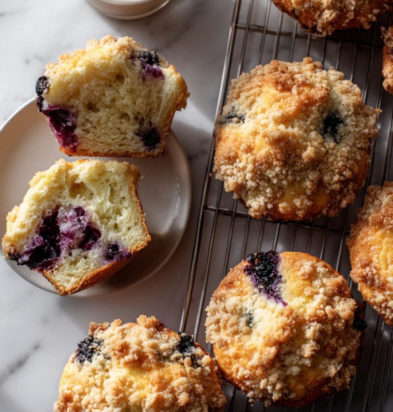 Mary Berry Blackberry Muffins Recipe