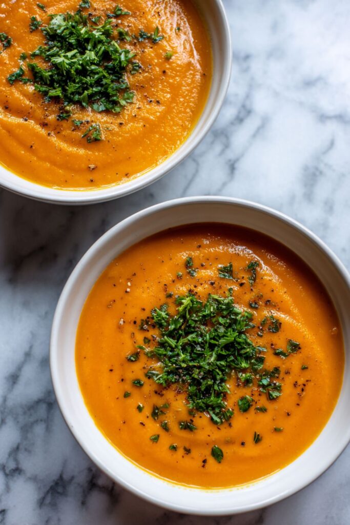 Mary Berry Carrot and Coriander Soup Recipe
