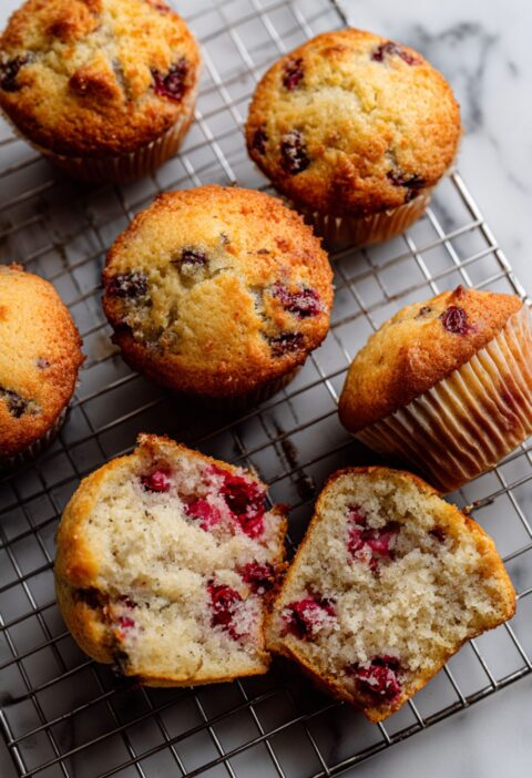 Mary Berry Cherry Muffins Recipe