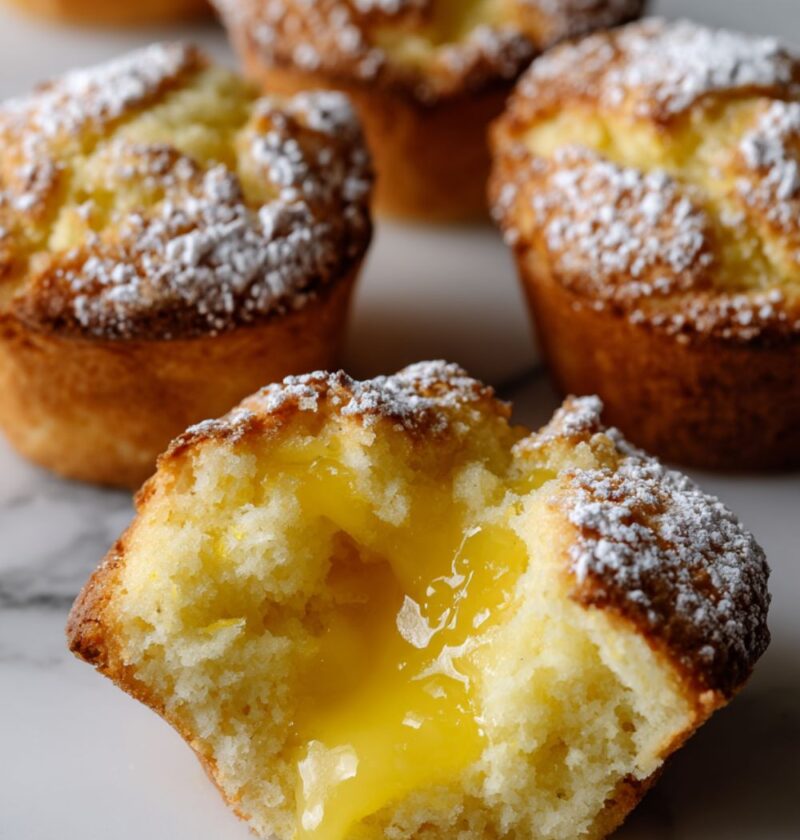 Mary Berry Lemon Curd Muffins Recipe