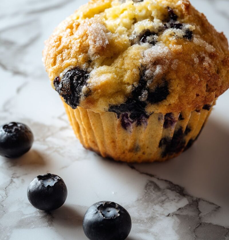 Mary Berry Lemon and Blueberry Muffins Recipe