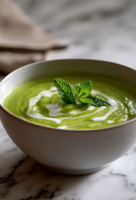 Mary Berry Pea and Mint Soup Recipe