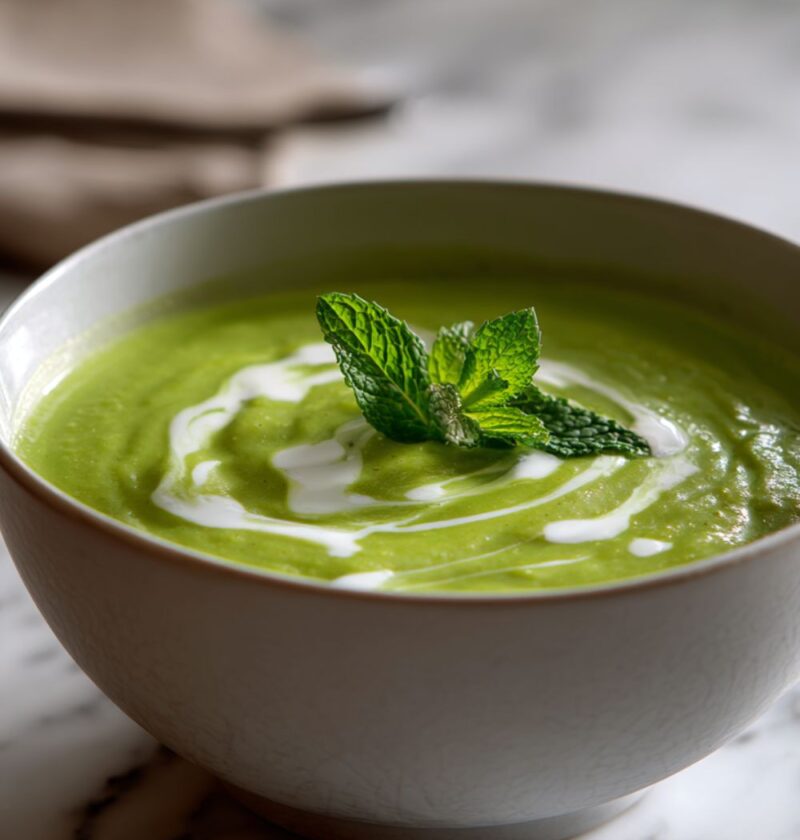 Mary Berry Pea and Mint Soup Recipe