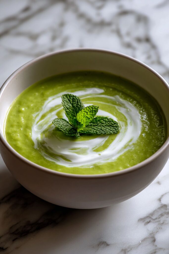 Mary Berry Pea and Mint Soup Recipe