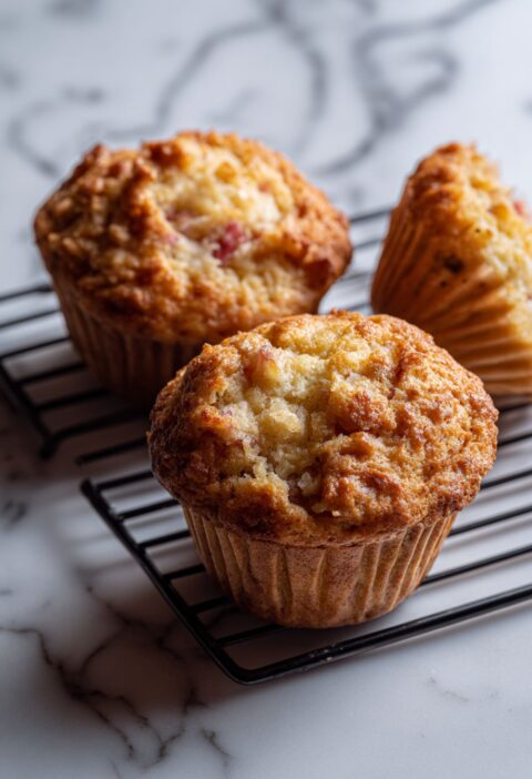 Mary Berry Rhubarb Muffins Recipe
