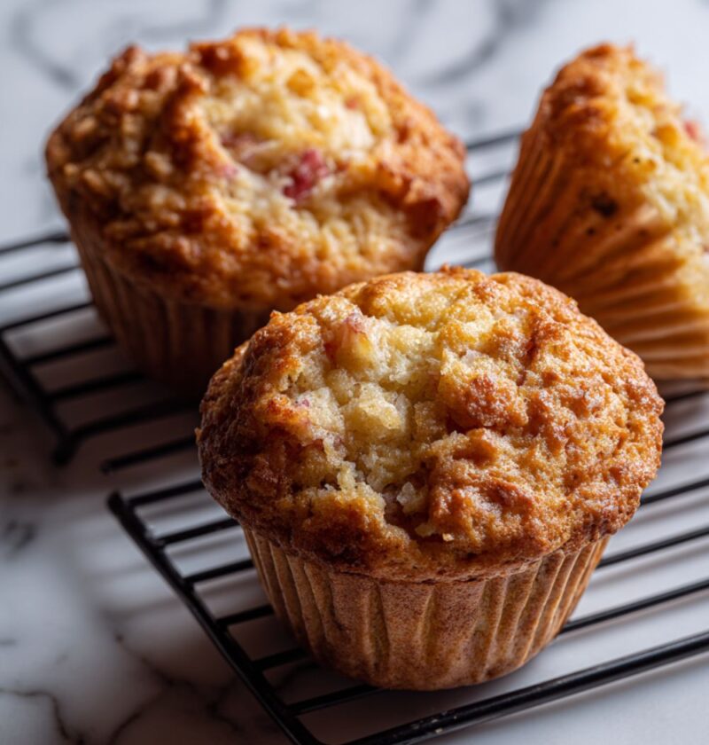 Mary Berry Rhubarb Muffins Recipe