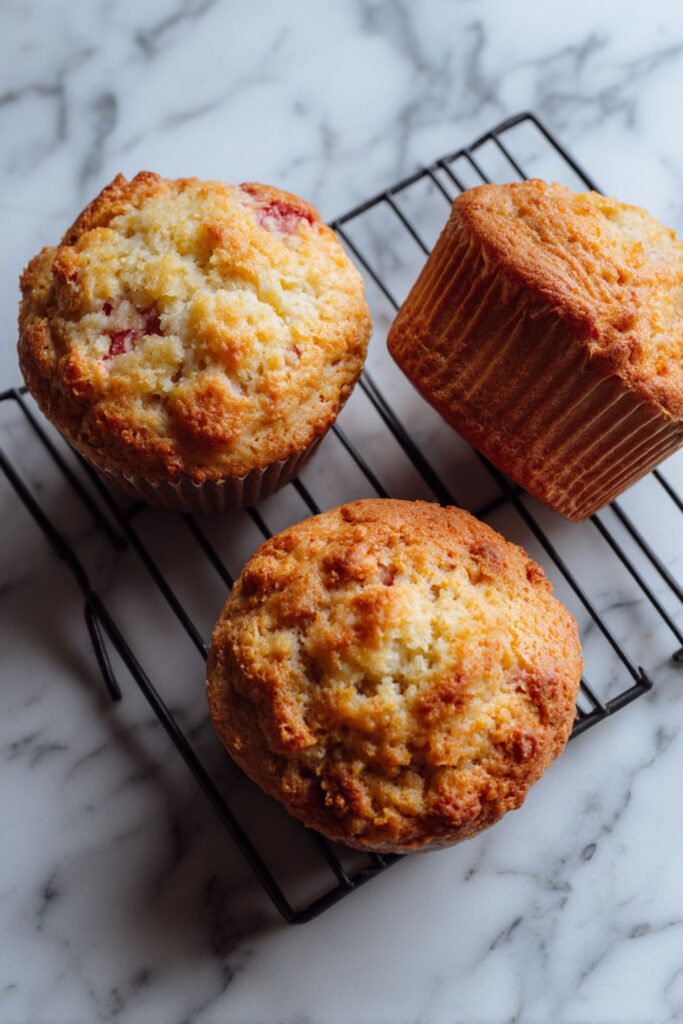 Mary Berry Rhubarb Muffins Recipe