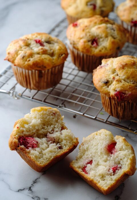 Mary Berry Strawberry Muffins Recipe