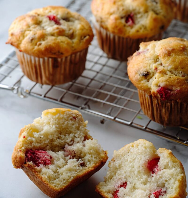 Mary Berry Strawberry Muffins Recipe