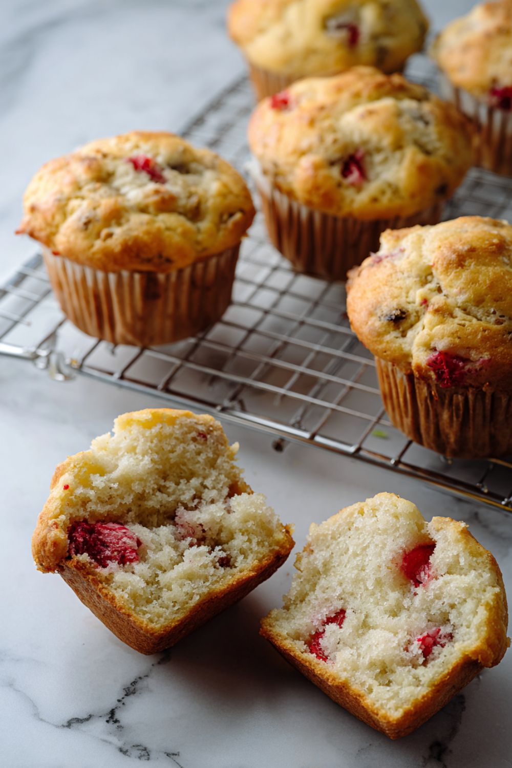 Mary Berry Strawberry Muffins Recipe